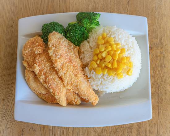Taiwanese Crispy Tender Bento 台式鸡柳饭